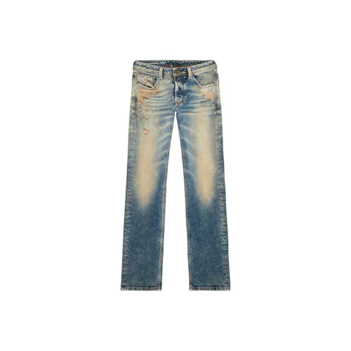 DIESEL 1985 Larkee Distressed Straight Jeans