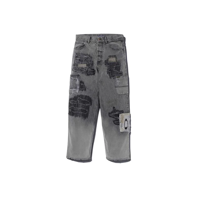 Supreme X Blackmeans Mended Loose Fit Jean-0
