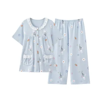 FENTENGCARE Pajama Set Women's Light Blue