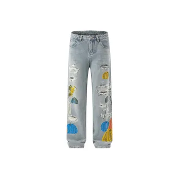 FUERZA Jeans Unisex Blue