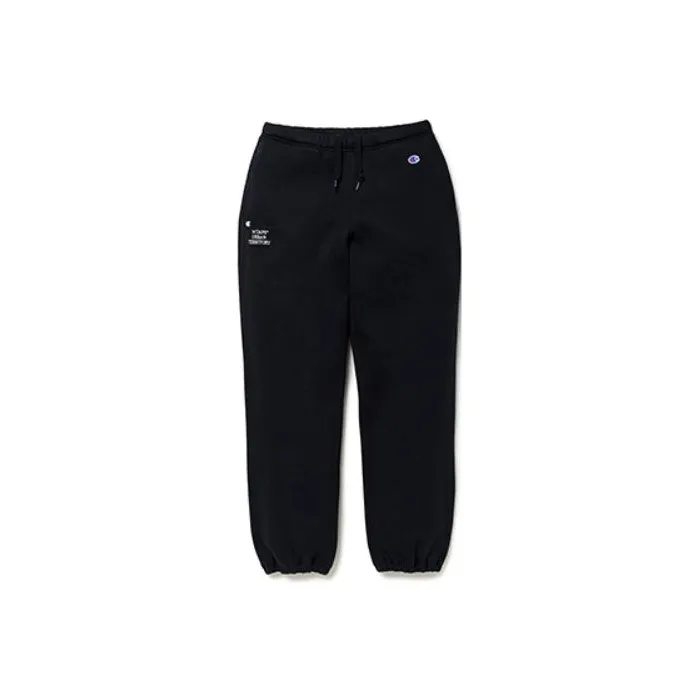 Champion X WTAPS Champion X WTAPS Knitted Sweatpants Men Black-0