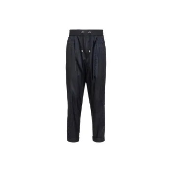 BALMAIN Monogram Harem Cut Pants
