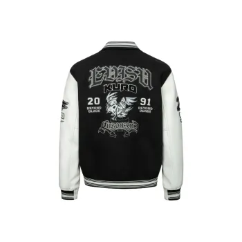 EVISU Puffer Jackets Men Black