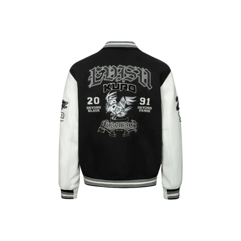 EVISU Puffer Jackets Men Black-0