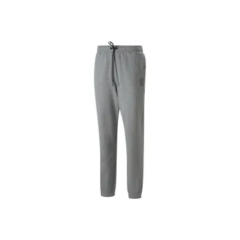 PUMA Basketball Collection Knitted Sports Pants Men's Gray