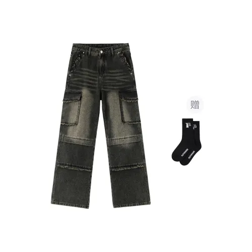 PILOTDRAGON x XINYINSU P&D 24FW Cargo Pants Unisex Dark Gray
