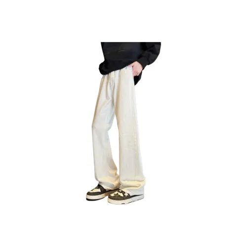 Bershka Niebieskie mom jeans w stylu lat 90