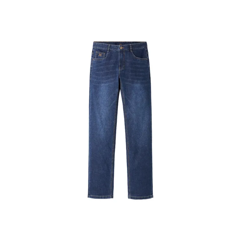 HLA Jeans Men Denim Blue Transitional Color Dark 05-0