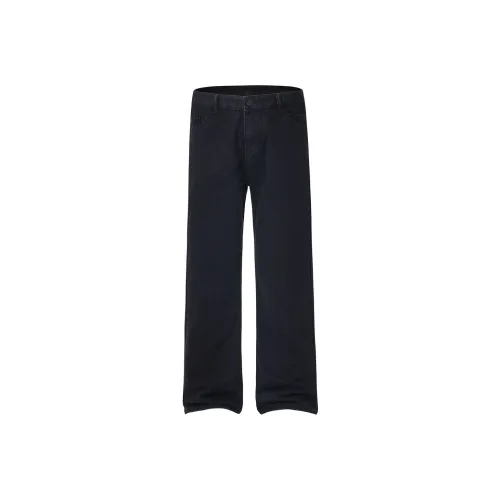98SQUID Jeans Unisex White Black