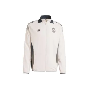 Adidas Real MadridTiro 24 Competition Presentation Track Top Jackets Coats Men's Light Purple / Gray / Charcoal Gray