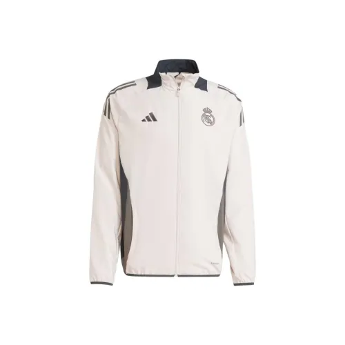 Adidas targa MadridTiro 24 Competition Presentation Track Top Jackets Coats Men's Light Purple / Gray / Charcoal Gray