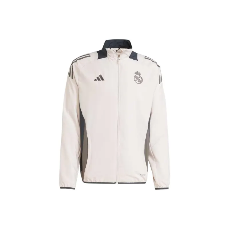 Adidas Real MadridTiro 24 Competition Presentation Track Top Jackets Coats Men's Light Purple / Gray / Charcoal Gray-0