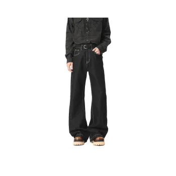Ang2 Stu Jeans Unisex Vintage Black
