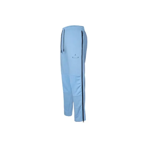 JORDAN Nike Clothing Knitted Sweatpants Men Light Blue