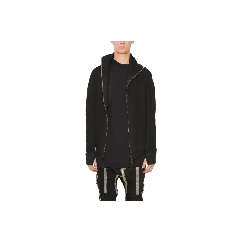 BORIS BIDJAN SABERI High neck Zipped Cotton Jacket-2
