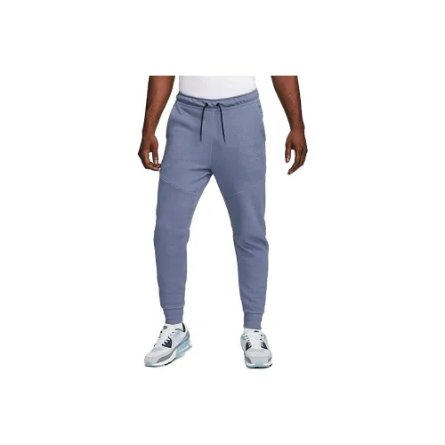 Nike Sportswear Tech Fleece SS22 Knitted Sports Pants Men's Smoke Blue