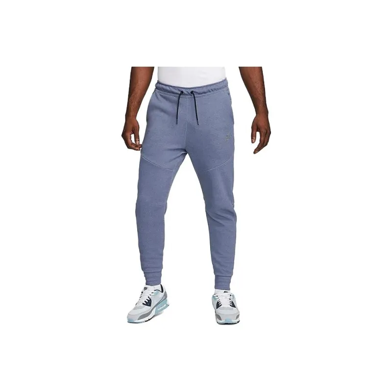 Nike Sportswear Tech Fleece SS22 Knitted Sports Pants Men's Smoke Blue-0