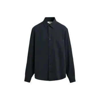ZARA Shirts Men Deep Sea Blue