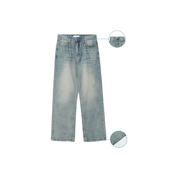 MT99 Jeans Unisex Yellow Mud