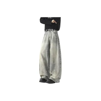 FASTFISH Jeans Unisex Smoke Gray