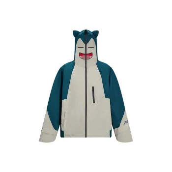 KAKAZZY Jackets Unisex Green