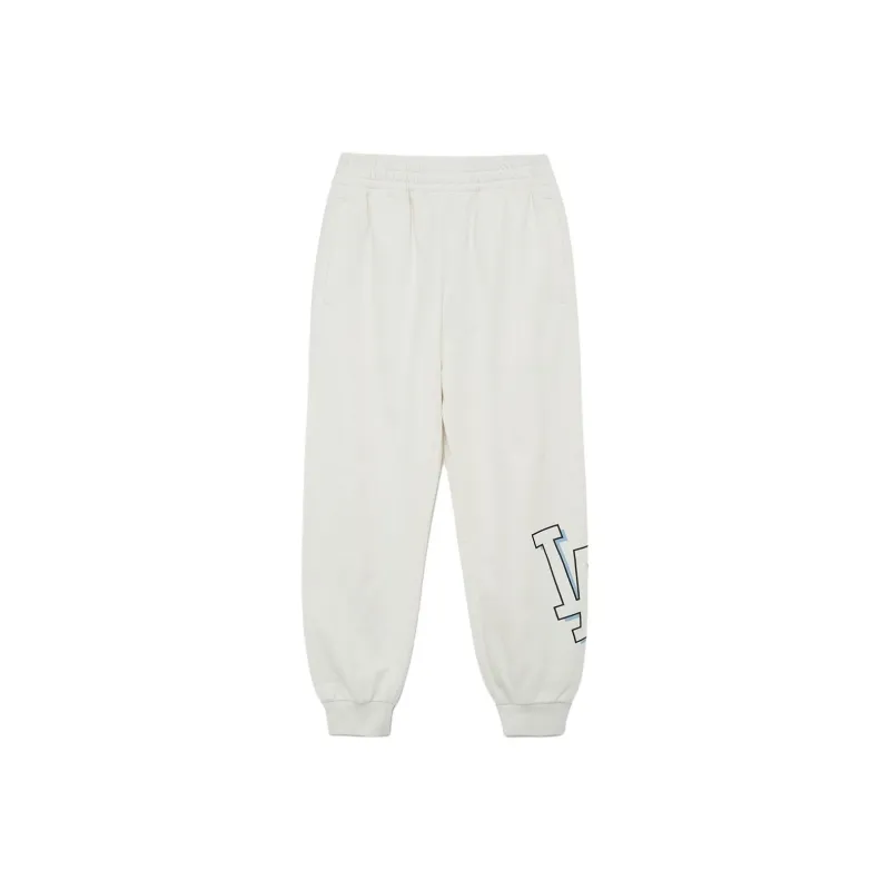 MLB Knitted Sweatpants Men's Ivory-0