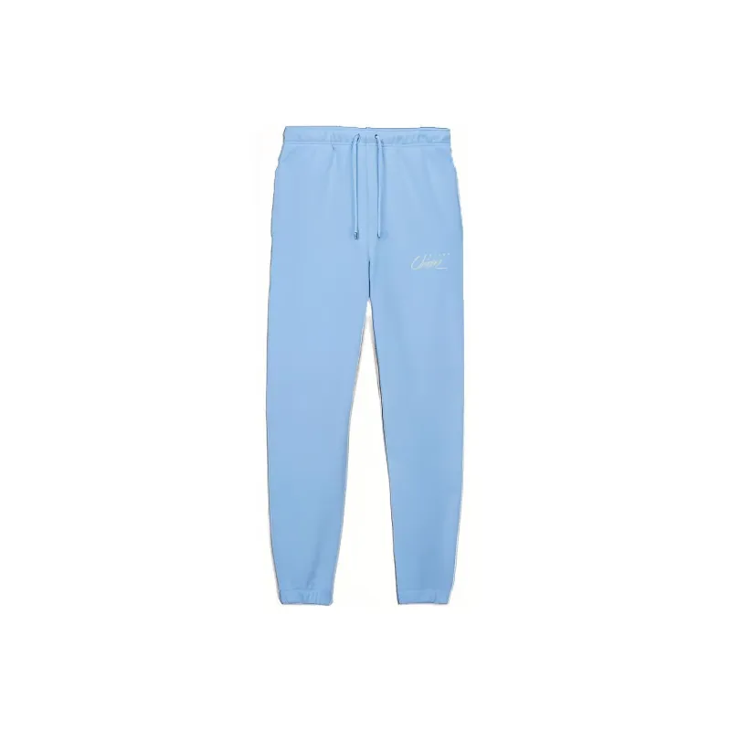 Union X Jordan X UNION Knitted Sweatpants Unisex Sky Blue-0