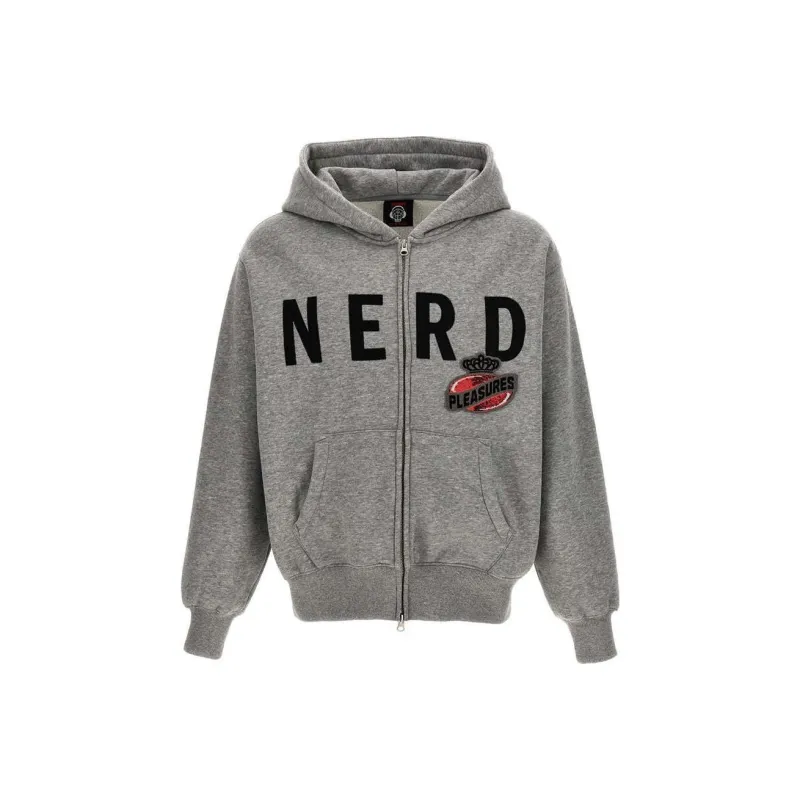 PLEASURES Nerd Zip Up Hoodie-0