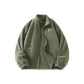 [Double-Sided Aoli Fleece]Palm Green (Textured Puzzle Chest Logo)