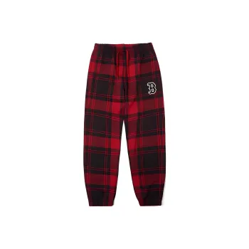 MLB JOGGER TRAINING Knitted Sports Pants Men's Red