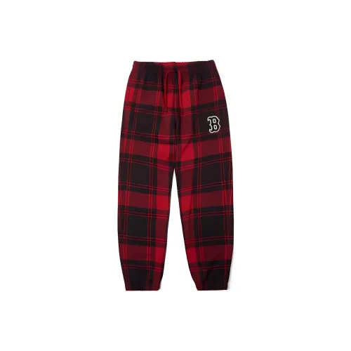 MLB JOGGER TRAINING Knitted Sports Pants Men's Red