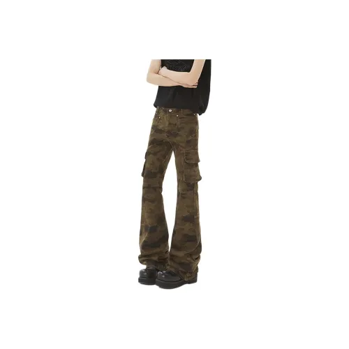 HELEH Jeans Unisex Camouflage