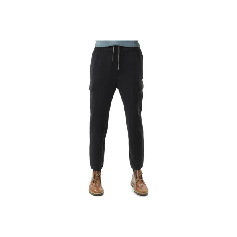 EMPORIO ARMANI Knitted Sweatpants Men Black-0