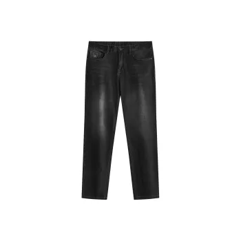 Dance With Wolves Jeans Men's Black Gray