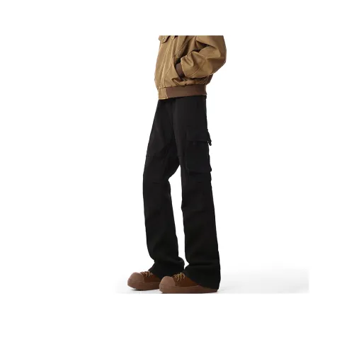 NEAR HERE Jeans Unisex Black