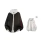 Black-Red Jacket+Gray-Red Sweatshirt[2 Pack]