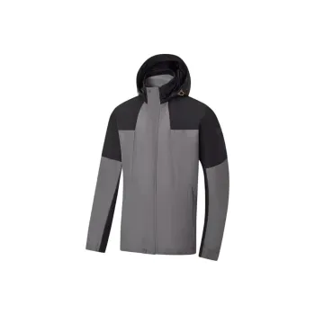 XTEP Variety Training Collection Trench Coat Men's Subdued Gray/Jet Black