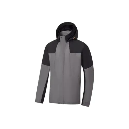 XTEP Variety Training Collection Trench Coat Men's Subdued Gray/Jet Black