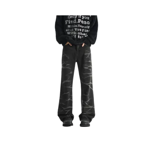 JASONWOOD Cowboy On The Run Jeans Unisex Stamped Washed Black