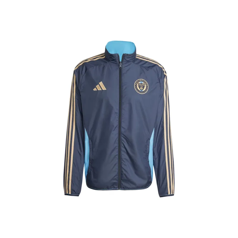 Adidas Free Shipping With AdiClub Philadelphia Union Reversible Anthem Jacket-0