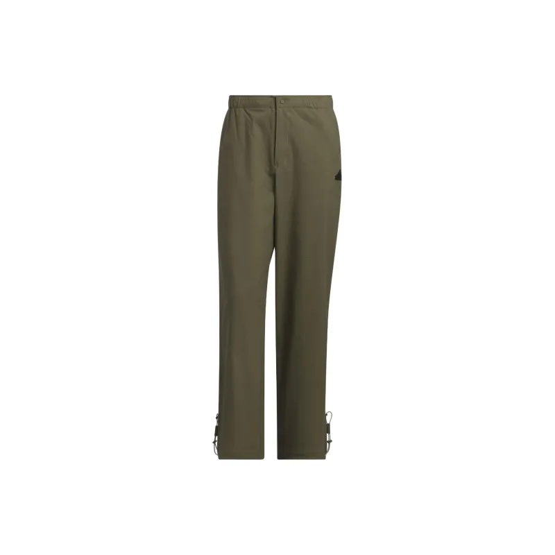 Adidas City Escape Woven Pants Knitted Sweatpants Men's Strata Olive Green-0