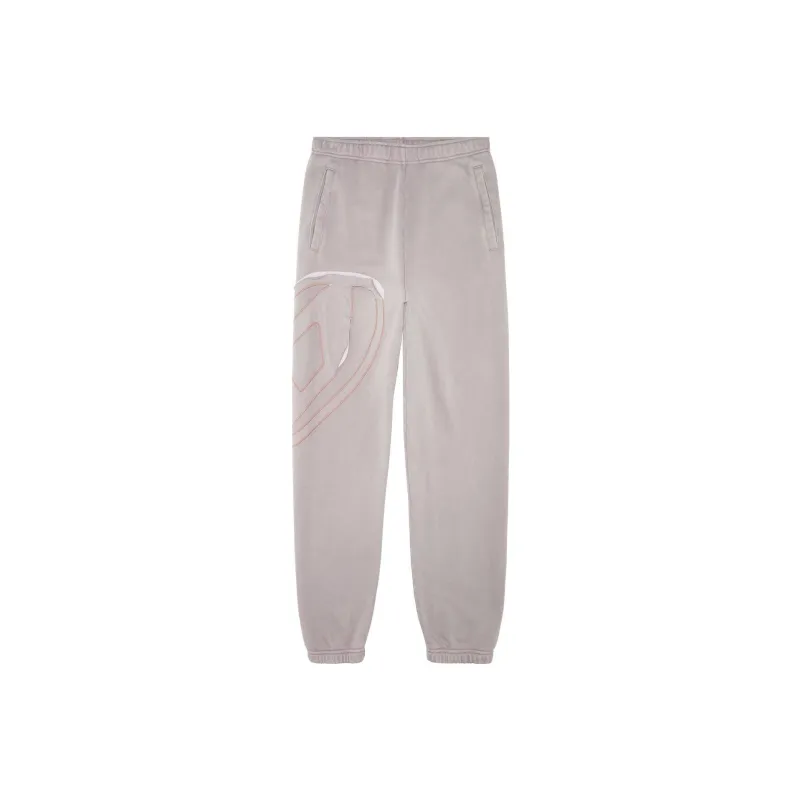 DIESEL Knitted Sports Pants Men's Brown-0