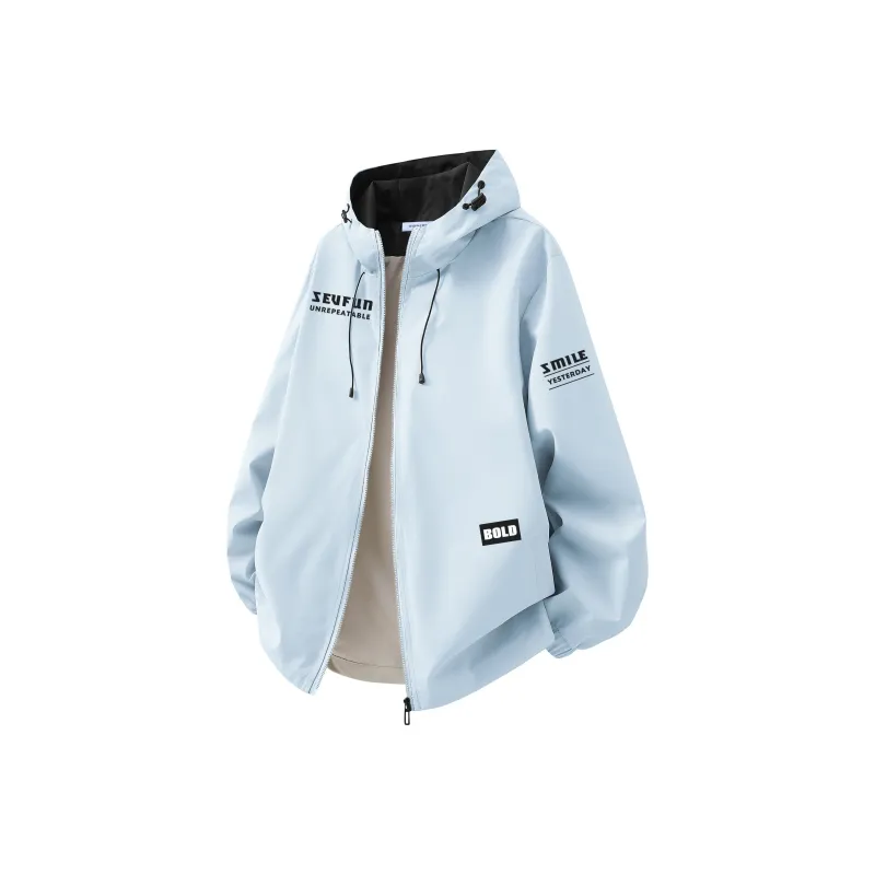 7 SEVFUN Jackets Coats Unisex Black-6