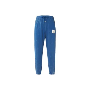 JORDAN Knitted Sweatpants Men Pure Blue