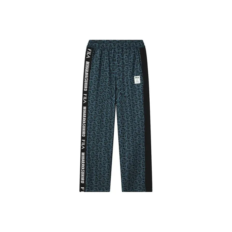 FILA MIHARA YASUHIRO Collaboration Collection Casual Pants Men's Jet Black-0