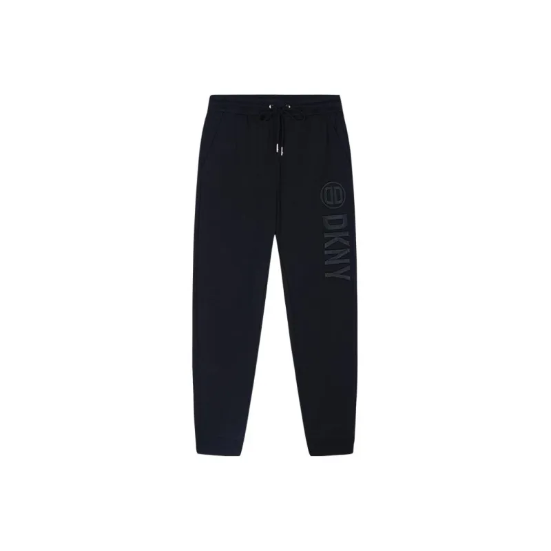 DKNY Knitted Sweatpants Men Black-0