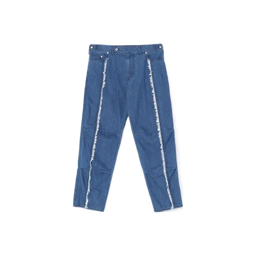 Yohji Yamamoto Jeans Unisex Light Blue