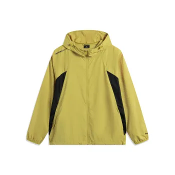 LiNing CF Tracing Sun Protection Clothing Trench Coat Men's Mixed Yellow