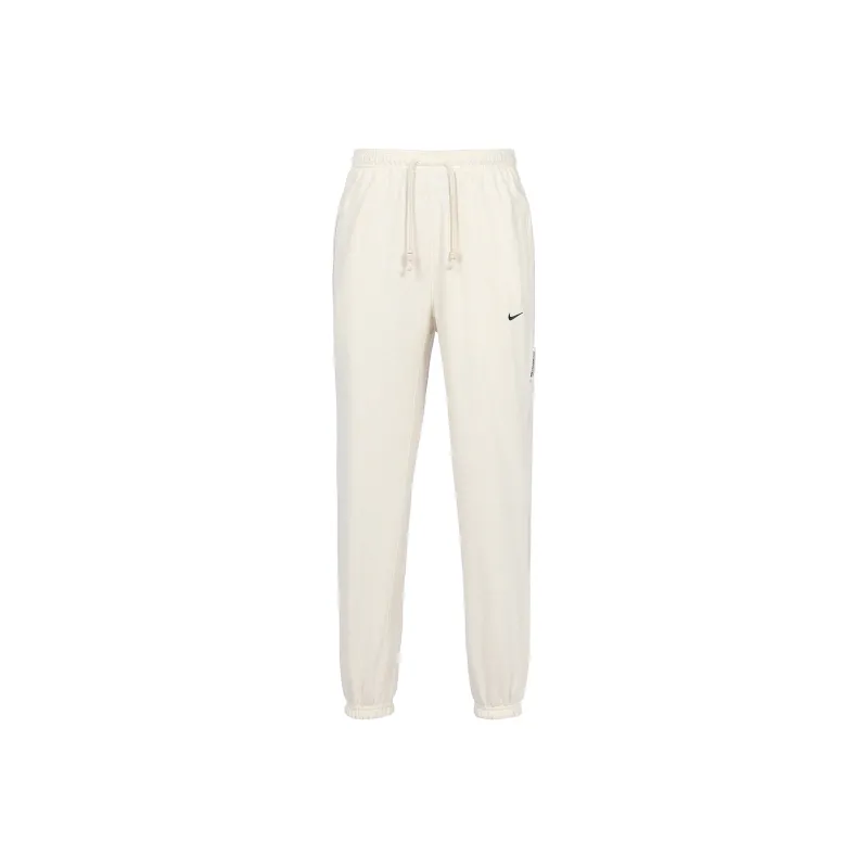 Nike Knitted Sports Pants Men's Ecru-0