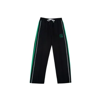 JUST VIBE Casual Pants Unisex Black